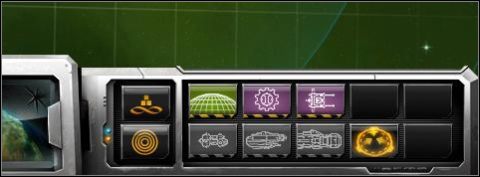 Po kliknięciu na daną planetę tudzież asteroidę w kontekstowym oknie funkcji pojawi się menu jej rozwoju - Opcje zarządzania planetami | Sins of a Solar Empire Grzechy Imperium Słońca - Sins of a Solar Empire: Grzechy Imperium Słońca - poradnik do gry