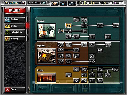 Objaśnienie użytych skrótów - Badania cywilne | ZKH | Sins of a Solar Empire Grzechy Imperium Słońca - Sins of a Solar Empire: Grzechy Imperium Słońca - poradnik do gry