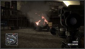 W następnej części nabrzeża spotkasz snajperów i żołnierzy z karabinami szturmowymi - Crossing Over (cz.2) | Kampania | Battlefield Bad Company - Battlefield: Bad Company - poradnik do gry
