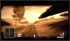 Później zaczyna się regularna bitwa czołgowa - Ghost Town (cz.1) | Kampania | Battlefield Bad Company - Battlefield: Bad Company - poradnik do gry