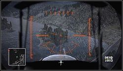 Trzecia skrzynka jest pośród ruin na malutkiej wysepce, którą mija się tuż po zniszczeniu radiostacji - Złoto do odnalezienia - Air Force One | Kampania | Battlefield Bad Company - Battlefield: Bad Company - poradnik do gry