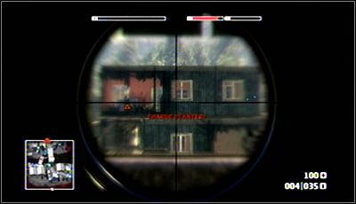 Zespół atakujący musi liczyć się z dość częstymi atakami artylerii w początkowej fazie rozgrywki - Deconstruction | Analiza map | Battlefield Bad Company - Battlefield: Bad Company - poradnik do gry