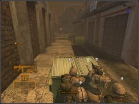 Przejście wąską uliczką na wschodzie może być kłopotliwe - Misja 8 | Misje w Full Spectrum Warrior - Full Spectrum Warrior - poradnik do gry