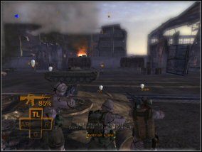 Idź w stronę znacznika i po drodze zapisz grę - Misja 2 | Misje w Full Spectrum Warrior - Full Spectrum Warrior - poradnik do gry