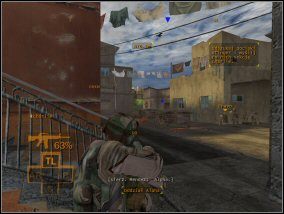 Po obejrzeniu filmu zapisz grę i ruszaj dalej, tym razem z dodatkowym żołnierzem (oddział Charlie) - Misja 3 | Misje w Full Spectrum Warrior - Full Spectrum Warrior - poradnik do gry