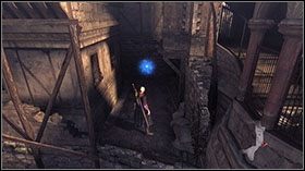 Kieruj się w dół - [Mission 02] La Porte De LEnfer | Devil May Cry 4 - Devil May Cry 4 - poradnik do gry