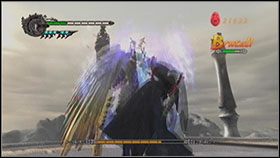 Angelo może być wyjątkowo wkurzający na samym początku, ma jednak słabe punkty, które powinieneś wykorzystać - [Mission 08] Profession of Faith | Devil May Cry 4 - Devil May Cry 4 - poradnik do gry