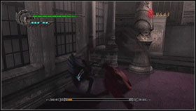 Dante to twardy orzech, ale istnieje dość prosta sztuczka, która w miarę szybko pozbawi go uśmiechu - [Mission 10] Wrapped in Glory | Devil May Cry 4 - Devil May Cry 4 - poradnik do gry