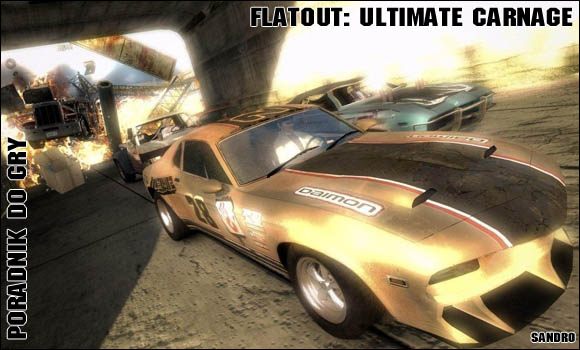 Witam w poradniku do gry FlatOut: Ultimate Carnage, znanej w Polsce szerzej pod nazwą FlatOut: Apokalipsa - FlatOut: Apokalipsa - poradnik do gry