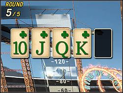 Samo celowanie w karty nie jest trudne - tuż przed uderzeniem w bandę postaraj się nadać kierowcy kąt wystrzału od 20 do 50 stopni, w zależności od tego, jak wysoko znajduje się upatrzona przez Ciebie karta - [Tryb Carnage] Wyzwania cz. 3 | FlatOut Apokalipsa - FlatOut: Apokalipsa - poradnik do gry