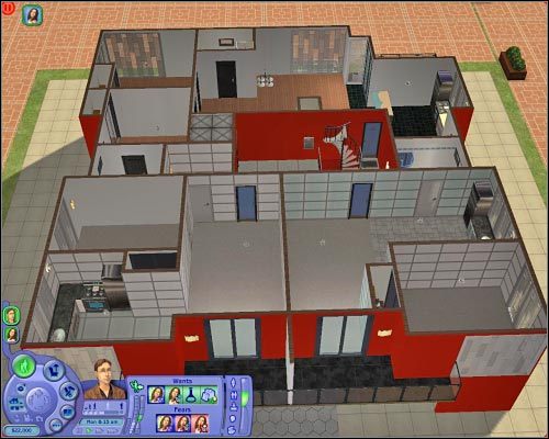 Przy wyborze mieszkania warto zwracać uwagę nie tylko na jego powierzchnię, ale także na to, czy znajduje się ono na parterze czy na jednym z wyższych pięter. - [Osiedla] Podstawowe wiadomości - Pierwsze chwile | The Sims 2 Osiedlowe Życie - The Sims 2: Osiedlowe życie - oficjalny polski poradnik - poradnik do gry