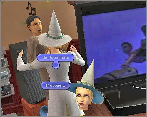 Zdecydowanie łatwiej jest pozyskać nowego współlokatora, nie wchodząc w bezpośrednie interakcje z innymi Simami - [Osiedla] Sąsiedzi i współlokatorzy - Współlokatorzy - The Sims 2: Osiedlowe życie - oficjalny polski poradnik - poradnik do gry