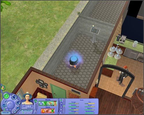 Pomieszczenie nie musi być duże. Ważne jest jednak, żeby wiedźma miała nieutrudniony dostęp do najważniejszych przedmiotów. - [Magia] Rozwój umiejętności magicznych - Przedmioty maga - The Sims 2: Osiedlowe życie - oficjalny polski poradnik - poradnik do gry