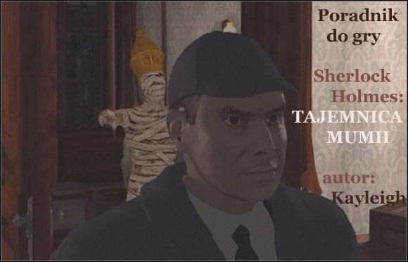 Sherlock Holmes jedzie dorożką do domu lorda Montcalfea, który niedawno zginął w tajemniczych okolicznościach - Sherlock Holmes: Tajemnica Mumii - poradnik do gry