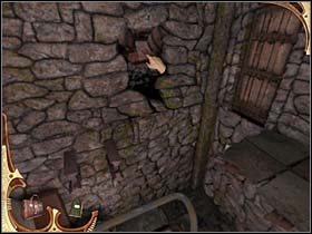 Następnie wraca pod drzwi z tablicą i stamtąd po wąskiej metalowej belce przechodzi na środek konstrukcji - [Opis przejścia] Część czwarta (1) | Sherlock Holmes Tajemnica Mumii - Sherlock Holmes: Tajemnica Mumii - poradnik do gry