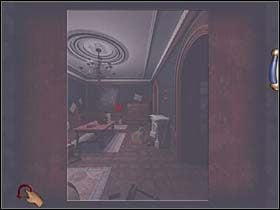 W efekcie prawidłowego rozwikłania zagadki wieko skrytki podjeżdża do góry, odsłaniając lustro (kliknij je) - [Opis przejścia] Część czwarta (4) | Sherlock Holmes Tajemnica Mumii - Sherlock Holmes: Tajemnica Mumii - poradnik do gry