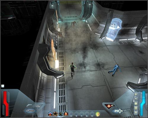 Zadanie 2: Go to the transit terminal - Intruders - Questy (cz.3) | Poziom 1 w Space Siege - Space Siege - poradnik do gry