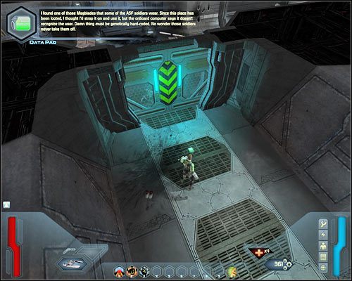 Po wyjściu z pierwszego korytarza od razu skieruj się na północ - Crew Quarters B - Questy (cz.1) | Poziom 2 w Space Siege - Space Siege - poradnik do gry