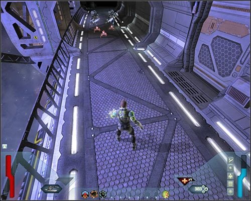 Po kilku chwilach dotrzesz do większego pomieszczenia - Crew Quarters B - Questy (cz.1) | Poziom 2 w Space Siege - Space Siege - poradnik do gry