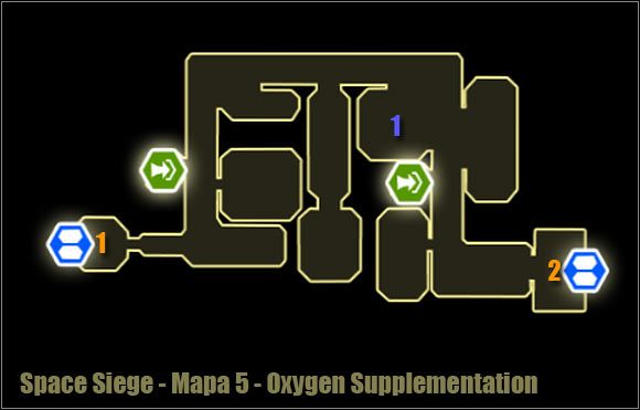 1 - Oxygen Supplementation - Mapa okolicy | Poziom 5 w Space Siege - Space Siege - poradnik do gry
