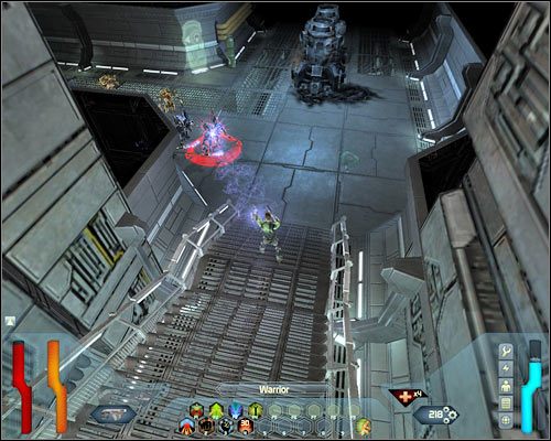 Jeśli chcesz, możesz zbadać wschodnią część tego korytarza - Oxygen Supplementation - Questy (cz.1) | Poziom 5 w Space Siege - Space Siege - poradnik do gry