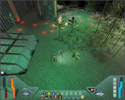 Znajdziesz się wewnątrz stosunkowo niewielkiej hali - Atrium - Questy (cz.2) | Poziom 6 w Space Siege - Space Siege - poradnik do gry