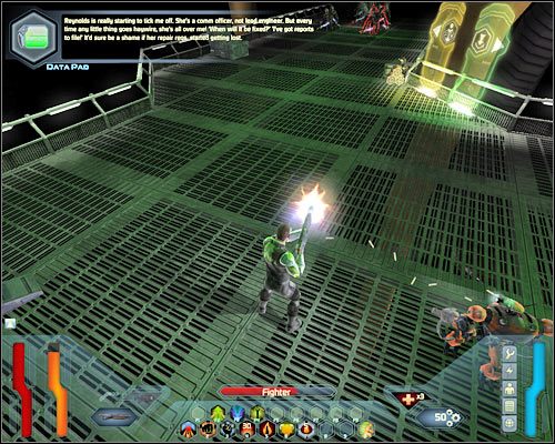 Po kilku chwilach dotrzesz do drugiej windy (białe 2 na mapie) - Life Support Waste - Questy | Poziom 8 w Space Siege - Space Siege - poradnik do gry