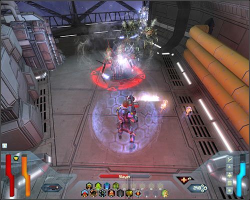 Po drodze miniesz dwa pomieszczenia - Colonist Quarters - Questy (cz.1) | Poziom 11 w Space Siege - Space Siege - poradnik do gry