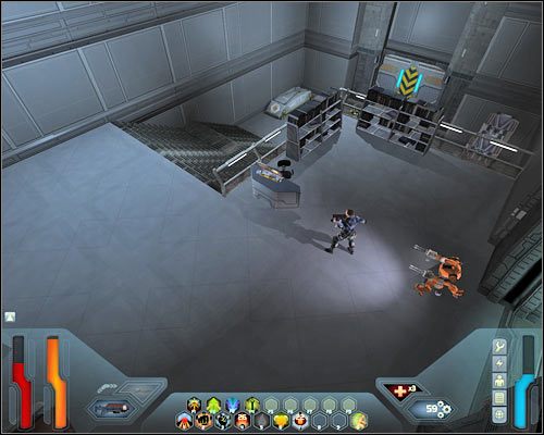 Wykorzystaj okazję do tego żeby badać wszystkie napotykane pomieszczenia - Colonist Quarters - Questy (cz.3) | Poziom 11 w Space Siege - Space Siege - poradnik do gry