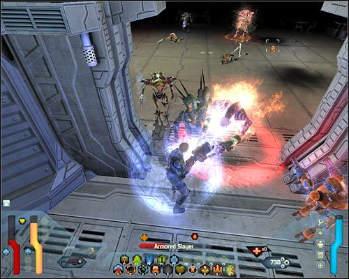 Znajdziesz się na dużym balkoniku - Coldsleep A - Questy (cz.1) | Poziom 13 w Space Siege - Space Siege - poradnik do gry