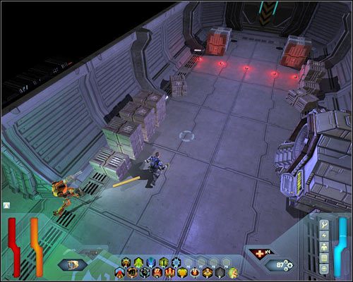 Ósme piętro (Records) bronione jest przez cyborgów, wśród których znajduje się kilku mocniejszych Cyber Fighterów - Coldsleep A - Questy (cz.2) | Poziom 13 w Space Siege - Space Siege - poradnik do gry