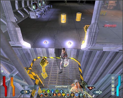 Po drodze nie wpadniesz już na nowych przeciwników, tak więc nie musisz zachowywać żadnych środków ostrożności - Engine Maintenance - Questy (cz.3) | Poziom 17 w Space Siege - Space Siege - poradnik do gry