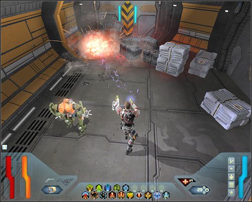 Latającymi botami generalnie nie musisz sobie zawracać głowy - Officers Quarters - Questy (cz.1) | Poziom 18 w Space Siege - Space Siege - poradnik do gry