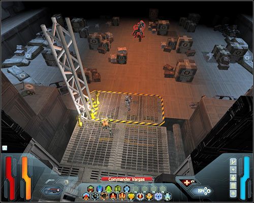 Zadanie 4: Defeat Commander Vargas and collect his key (Pokonaj komandora Vargasa i zdobądź jego klucz) - Officers Quarters - Questy (cz.3) | Poziom 18 w Space Siege - Space Siege - poradnik do gry