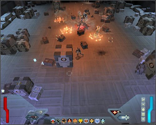 Zadanie 5: Use the three keys to unlock the door to the Bridge (Użyj trzech kluczy w celu odblokowania dostępu do mostka kapitańskiego) - Officers Quarters - Questy (cz.3) | Poziom 18 w Space Siege - Space Siege - poradnik do gry