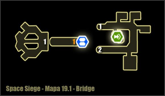 1 - Bridge - Mapy okolicy | Poziom 19 w Space Siege - Space Siege - poradnik do gry