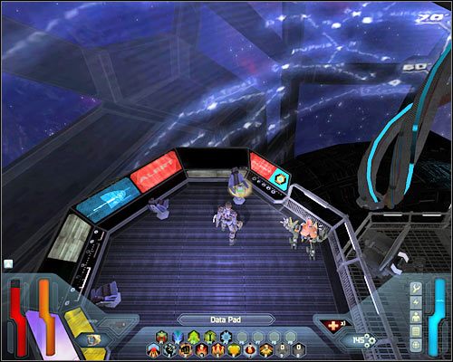 Ostrożnie otwórz drzwi i wycofaj się, unikając eksplodujących min-pułapek - Bridge - Questy | Poziom 19 w Space Siege - Space Siege - poradnik do gry