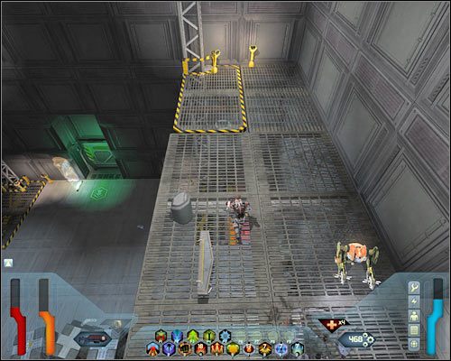 Spróbuj pobiec na północ, czyli w stronę oznaczonej przez grę strefy - Ship Interior Maintenance - Questy (cz.2) | Poziom 21 w Space Siege - Space Siege - poradnik do gry