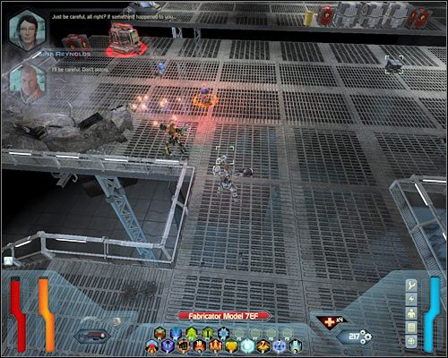 Na planszy tej po raz pierwszy spotkasz też maszyny kroczące - Hold C - Questy (cz.1) | Poziom 22 w Space Siege - Space Siege - poradnik do gry