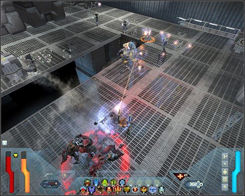 Na ostatniej ze znajdujących się tu platform odnajdziesz cenną zabawkę, której lokalizację pokazałem na poniższym screenie - Hold C - Questy (cz.1) | Poziom 22 w Space Siege - Space Siege - poradnik do gry