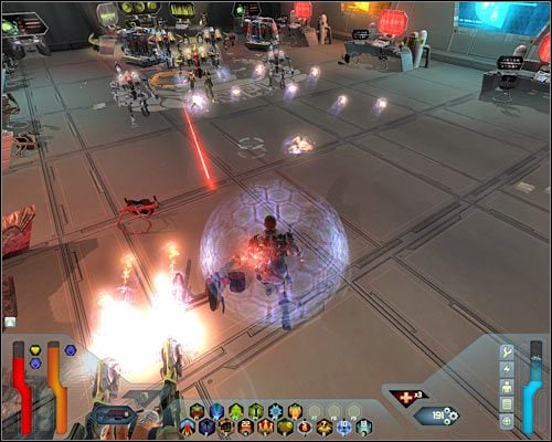 Zadanie 2: Return to MedCenter Delta via the transit system (Powróć do sektora MedCenter Delta, wykorzystując do tego celu kolejkę) - Transit Center - Questy (cz.2) | Poziom 23 w Space Siege - Space Siege - poradnik do gry