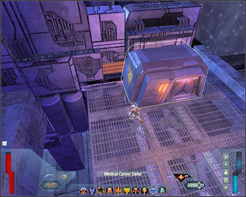 Zadanie 1: Find the force rifle in the Shuttle Docking Gantry (Odszukaj karabin dla HR-V) - Gantry - Questy (cz.2) | Poziom 27 w Space Siege - Space Siege - poradnik do gry