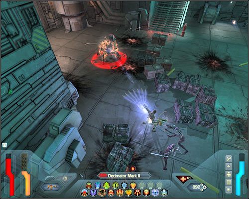 Zadanie 2: Rescue the survivors in the Flash engine room (Uratuj kolonistów przebywających w maszynowni Flash) - Ares Engine Control - Questy (cz.3) | Poziom 29A w Space Siege - Space Siege - poradnik do gry