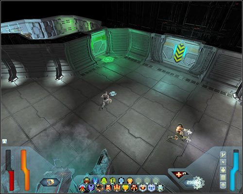 Kiedy uznasz, że jesteś gotowy żeby stawić czoła końcowemu bossowi gry, skieruj się na wschód - Shuttle Control - Questy (cz.1) | Poziom 32A w Space Siege - Space Siege - poradnik do gry