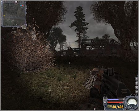 9) Północna baza - Musisz tu dotrzeć, jeśli marzy Ci się przedostanie do strefy Wysypisko - Mapy szczegółowe (cz.3) | Kordon | Stalker Czyste Niebo - S.T.A.L.K.E.R.: Czyste Niebo - poradnik do gry