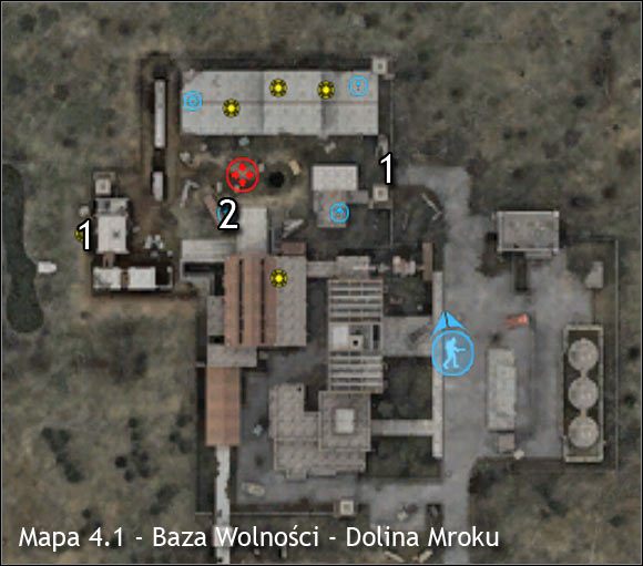 1 - Mapy okolicy | Dolina Mroku | Stalker Czyste Niebo - S.T.A.L.K.E.R.: Czyste Niebo - poradnik do gry