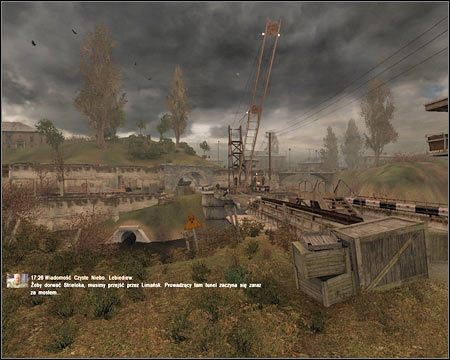 3) Tunel - To właśnie tę ścieżkę obrał Strielok - Mapa szczegółowa (cz.2) | Czerwony Las | Stalker Czyste Niebo - S.T.A.L.K.E.R.: Czyste Niebo - poradnik do gry