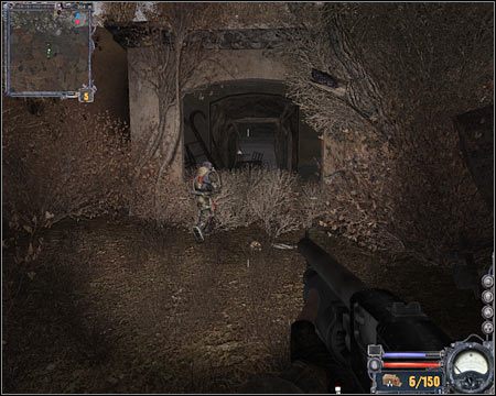 8) Diabelskie obozowisko - Jest to główna lokacja przy wykonywaniu subquestu dla Stalkerów - Mapa szczegółowa (cz.3) | Czerwony Las | Stalker Czyste Niebo - S.T.A.L.K.E.R.: Czyste Niebo - poradnik do gry