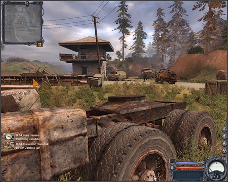 Docelowo należy pozbyć się wszystkich atakujących bandytów - Questy (cz.1) | Czerwony Las | Stalker Czyste Niebo - S.T.A.L.K.E.R.: Czyste Niebo - poradnik do gry