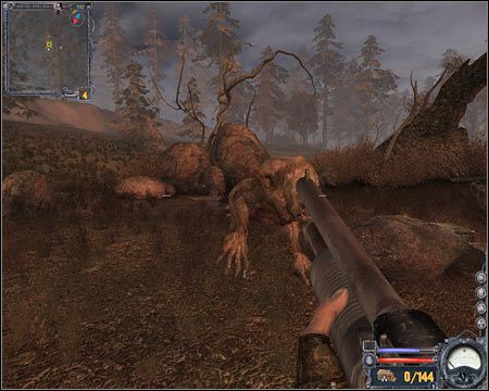 Zauważ, że znajdujesz się niedaleko swojego celu - Questy (cz.3) | Czerwony Las | Stalker Czyste Niebo - S.T.A.L.K.E.R.: Czyste Niebo - poradnik do gry